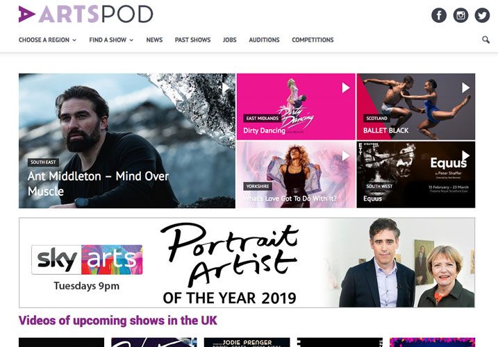 Artspod Website